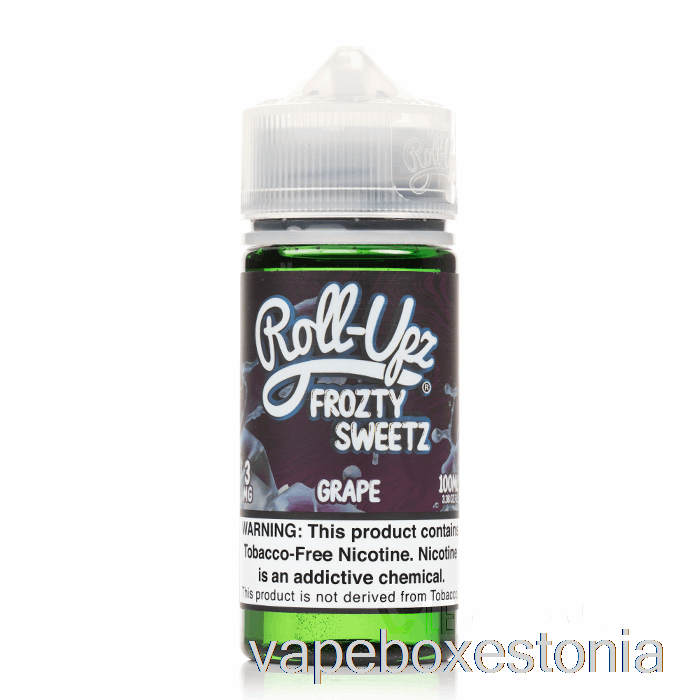 Vape Box Estonia Viinamarjajää - Mahl Roll-upz E-vedelik - 100ml 6mg